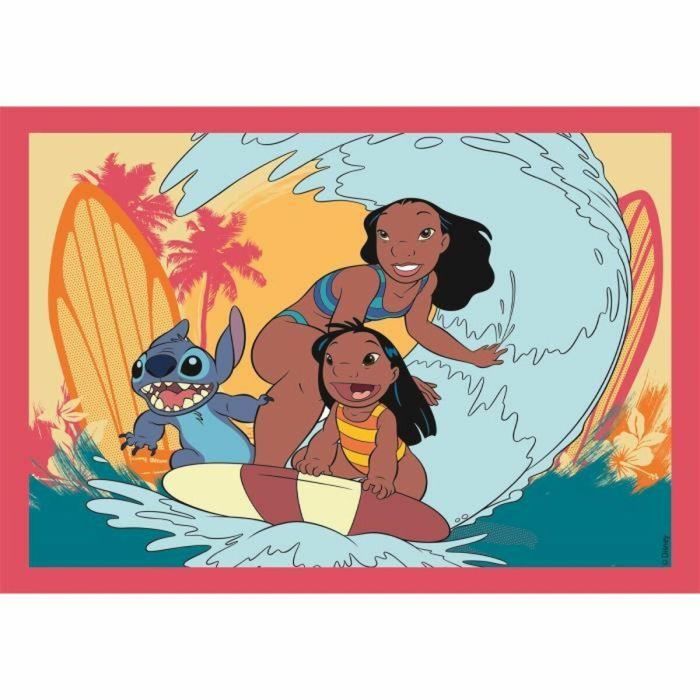 Clementoni CLE8005125217458 Puzzle 4 en 1 Stitch 3