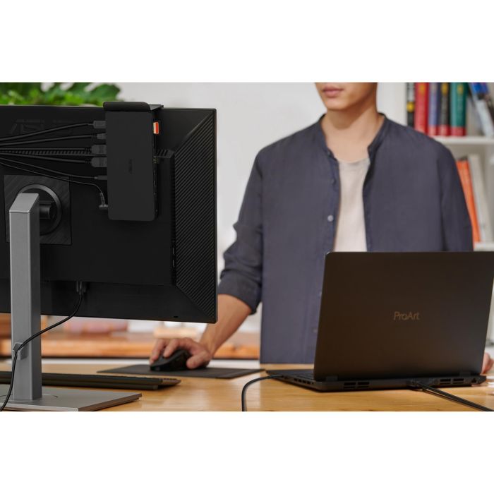 ASUS DC500 Thunderbolt 4 Docking Station USB-C Triple 4K 96W PD para 3 Monitores - Negro 2 ASUS DC500 Thunderbolt 4 Docking Station USB-C Triple 4K 96W PD para 3 Monitores - Negro 2