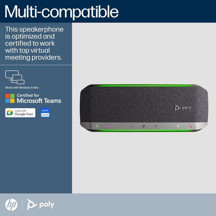 Poly Poly Sync 40 Microsoft Teams Certified Speakerphone 5 Poly Poly Sync 40 Microsoft Teams Certified Speakerphone 5