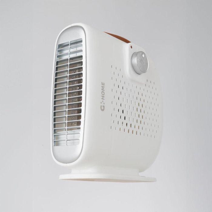 Calefactor Resistencia + Ventilador 500W Blanco 4 Calefactor Resistencia + Ventilador 500W Blanco 4