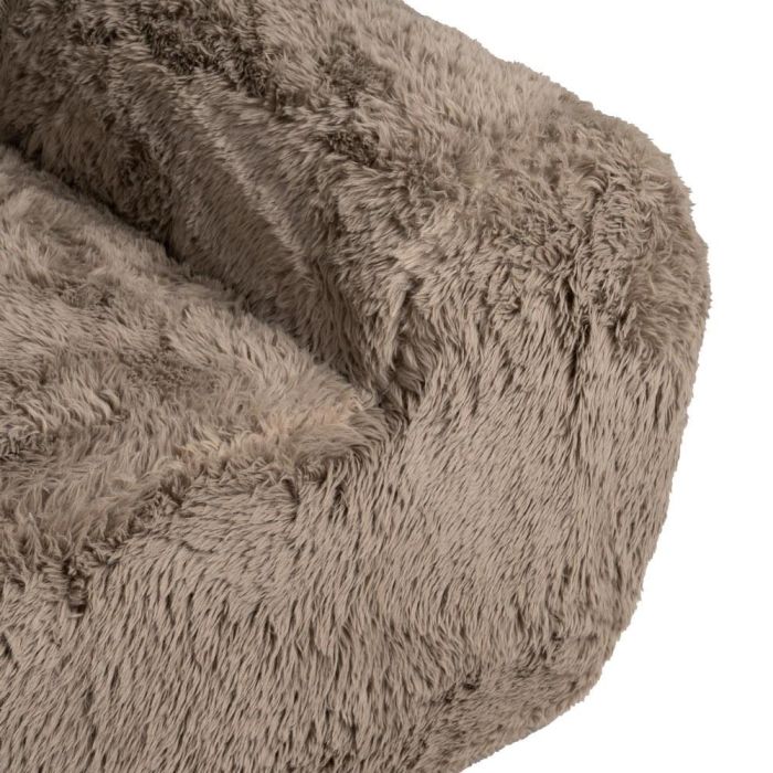 Sofá 2 Plazas Taupe Tejido 185 X 107 X 79,50 cm