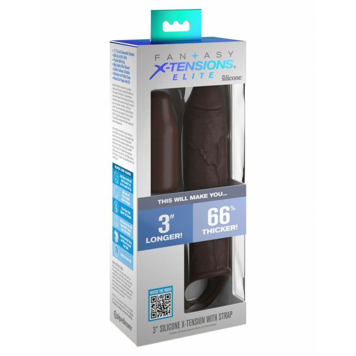 Funda para pene Pipedream Fantasy X-tensions Elite Marrón 2 Funda para pene Pipedream Fantasy X-tensions Elite Marrón 2