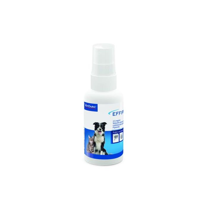 Virbac Effipro Spray Antiparasitario 2.5 mg/mL 100 mL para Perros y Gatos Virbac Effipro Spray Antiparasitario 2.5 mg/mL 100 mL para Perros y Gatos