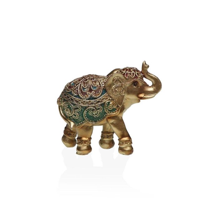 Figura Decorativa Versa Resina Elefante 3,5 X 9 X 8 CM