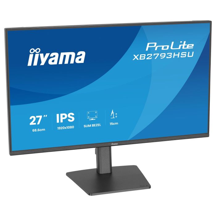 iiyama ProLite XB2793HSU-B1 Monitor 27" Full HD (1920x1080) IPS 120Hz 1ms AMD FreeSync Altavoces HDMI DisplayPort USB Negro 17