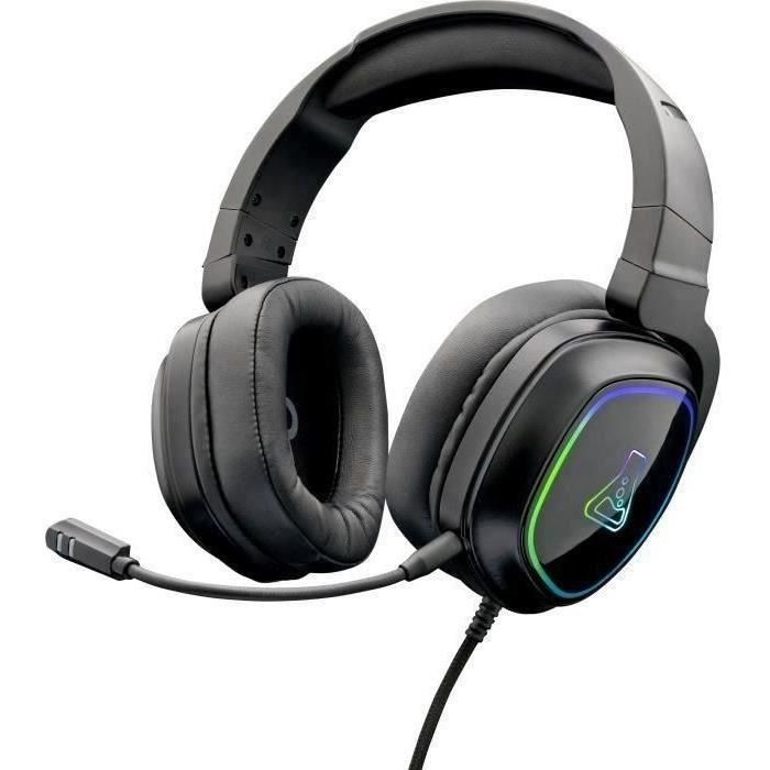 THE G-LAB Auriculares Pc, Ps4 y Xbox One, Nintendo Switch, Android Negro (KORP-RADIUM-BLACK) 4