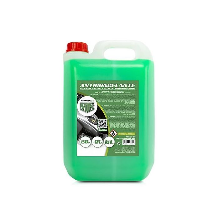 Anticongelante Motorkit -9º 20% Verde (5 L) 2