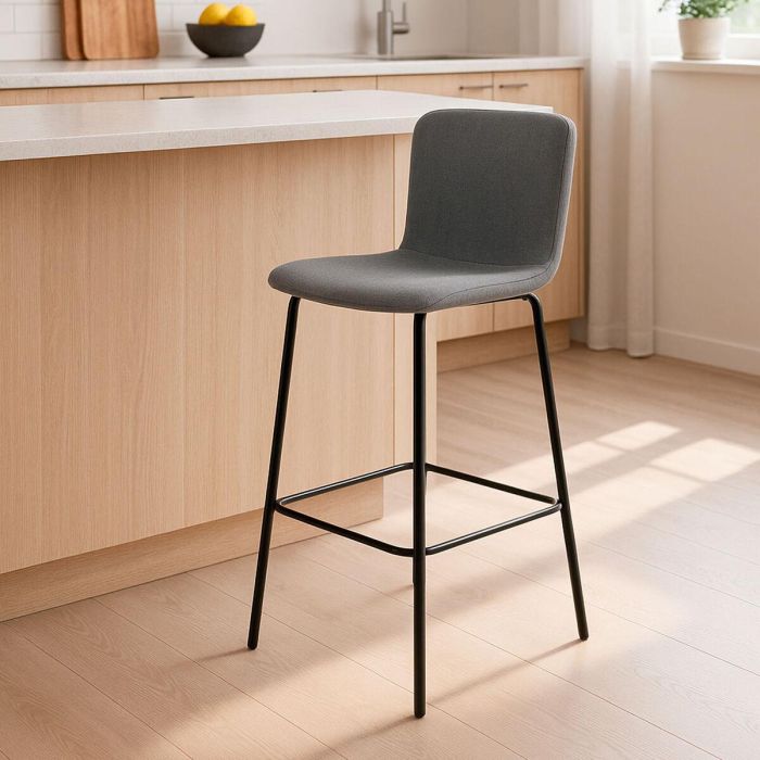 Taburete Versa Negro Metal 44,5 X 93,5 X 51 CM 1