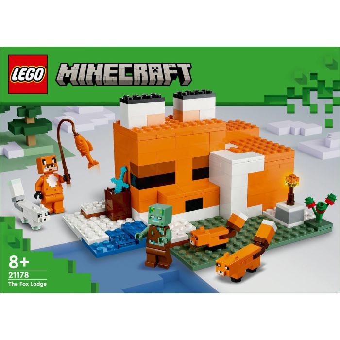 LEGO Minecraft El Refugio-Zorro - Juego de Construcción 193 Piezas para Niños de 8+ Años 12