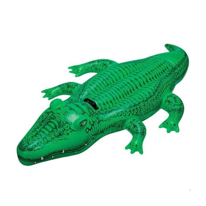 Figura hinchable cocodrilo 168x86 cm (+ 3 años) Figura hinchable cocodrilo 168x86 cm (+ 3 años)