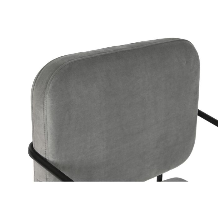 Butaca DKD Home Decor Gris 71 x 72 x 55 cm 5 Butaca DKD Home Decor Gris 71 x 72 x 55 cm 5