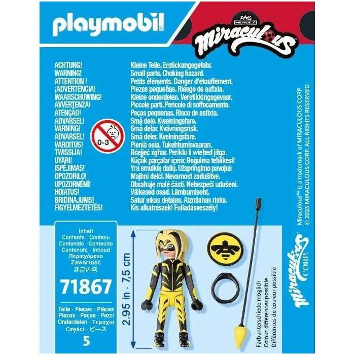 Playmobil Miraculous Vesperia 71867 Zoé Lee con Yoyó y Escudo 4 Playmobil Miraculous Vesperia 71867 Zoé Lee con Yoyó y Escudo 4