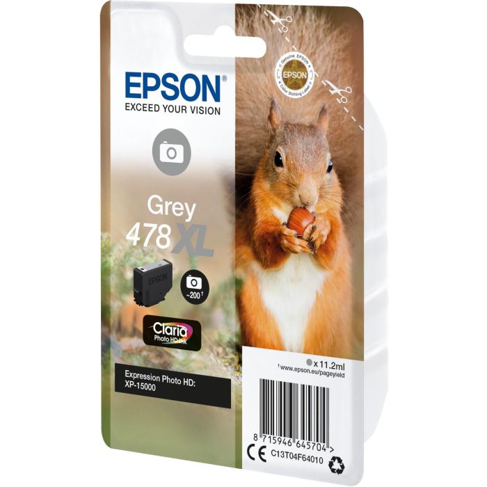 Epson Tinta Gris Claria Photo HD para XP-15000 - 478XL 2 Epson Tinta Gris Claria Photo HD para XP-15000 - 478XL 2