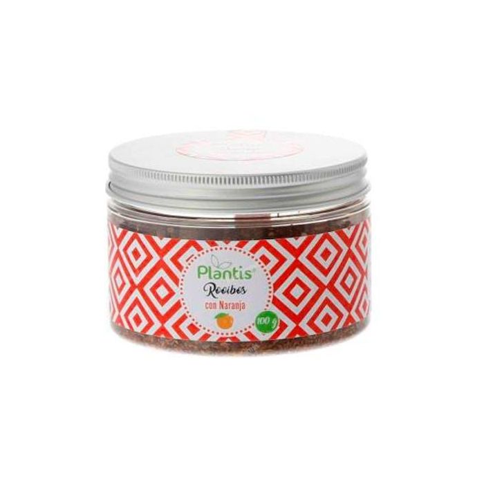 ARTESANIA Rooibos Naranja Bote 100g – Infusión sin teína de Rooibos con cáscara de Naranja