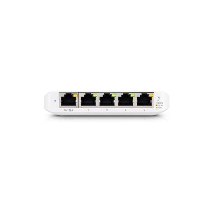 Ubiquiti USW-Flex-Mini Switch Gestionado Gigabit Ethernet 5 Puertos PoE Blanco 3-pack 1 Ubiquiti USW-Flex-Mini Switch Gestionado Gigabit Ethernet 5 Puertos PoE Blanco 3-pack 1