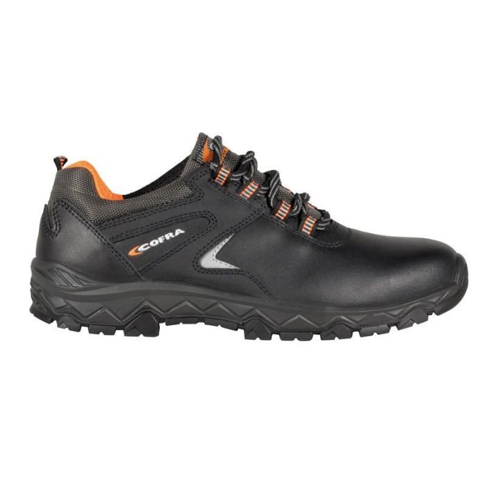 Cofra Zapato de Seguridad Bench S3 SRC | Suela Antideslizante | Protección Laboral Certificada | Talla 38 (Rango 36-48)