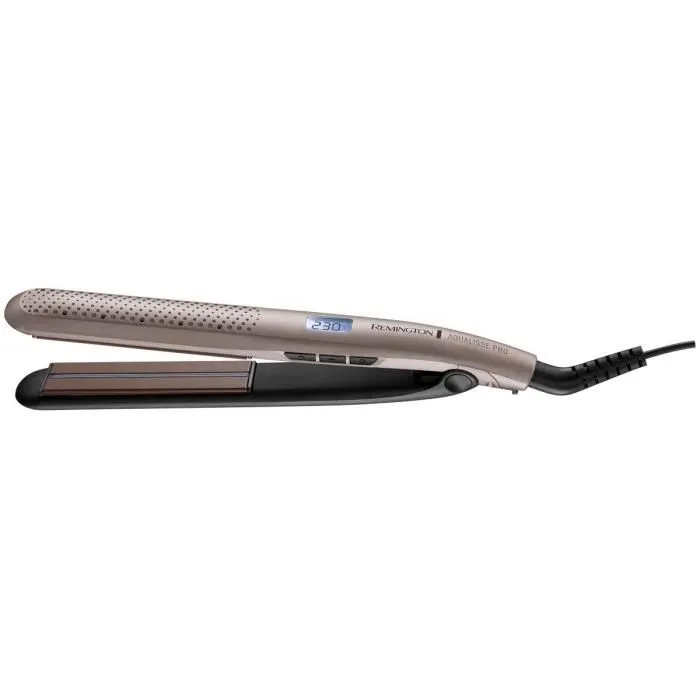 Remington REM5038061112887 Plancha de Pelo Aqualisse PRO, 230°, 10 Temperaturas, Apagado Automático, Bolsa Almacenamiento 1 Remington REM5038061112887 Plancha de Pelo Aqualisse PRO, 230°, 10 Temperaturas, Apagado Automático, Bolsa Almacenamiento 1