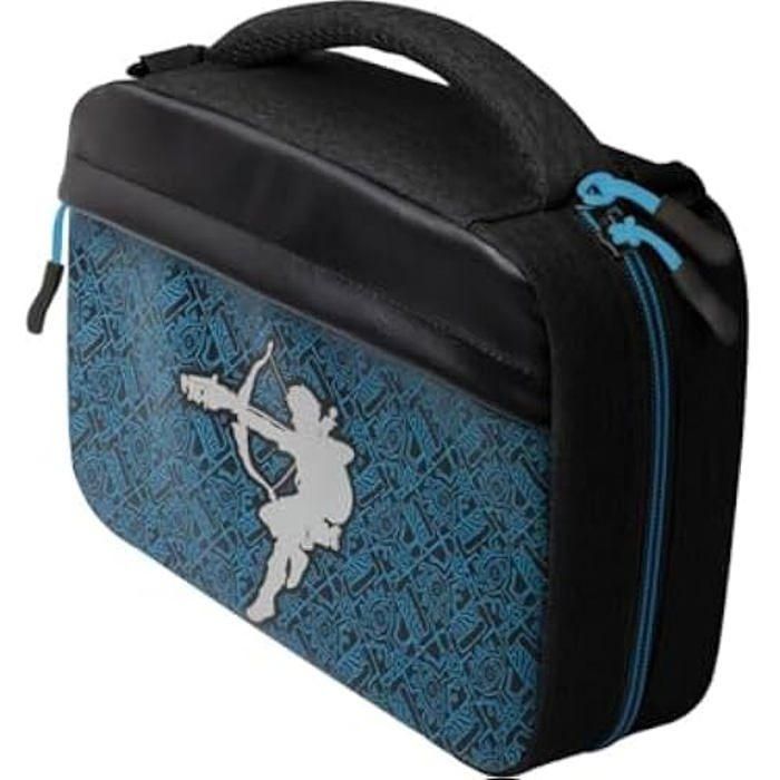 PDP PDP1724126419165 Estuche GLOW Sheikah Shoot para Nintendo Switch - Licencia Oficial Zelda con Bolsillos de almacenamiento 1