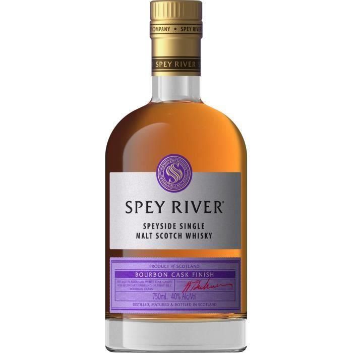 SPEY RIVER Whisky Bourbon Cask Finish - 70CL - 40% 2 SPEY RIVER Whisky Bourbon Cask Finish - 70CL - 40% 2