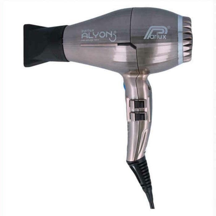 Parlux Alyon Secador de Pelo Profesional 2250W, 2 Velocidades, 4 Temperaturas y Aire Frío. Diseño Ergonómico Negro Mate