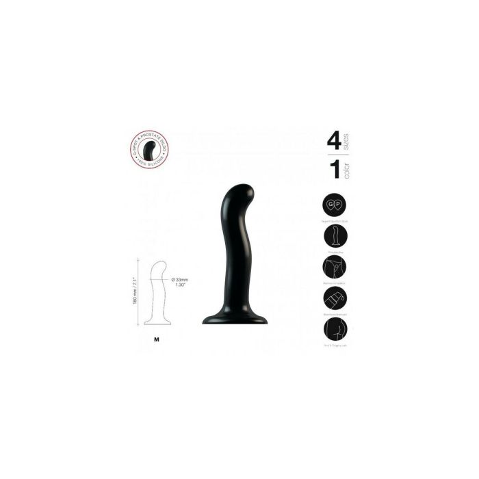 Dildo Strap-on-me POINT STIMULATOR M Negro 6 Dildo Strap-on-me POINT STIMULATOR M Negro 6