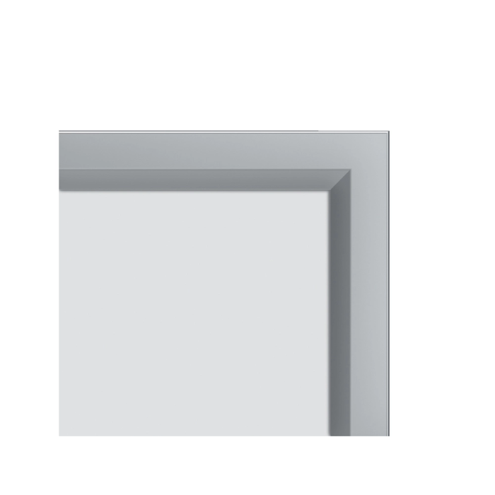 Nobo Marco Porta Anuncios Impression Pro DIN A4, Marco de Clip Aluminio, 235x13x325 mm 4