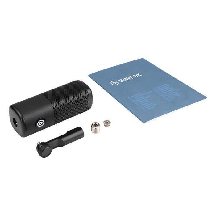 Elgato Wave DX Micrófono para PC Cardioide 50-15000 Hz 24 bit 96 kHz Negro 3