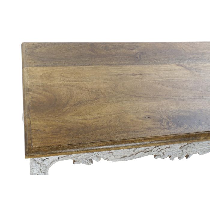 Mesa de Centro DKD Home Decor Blanco Natural 120 x 61 x 49 cm 1