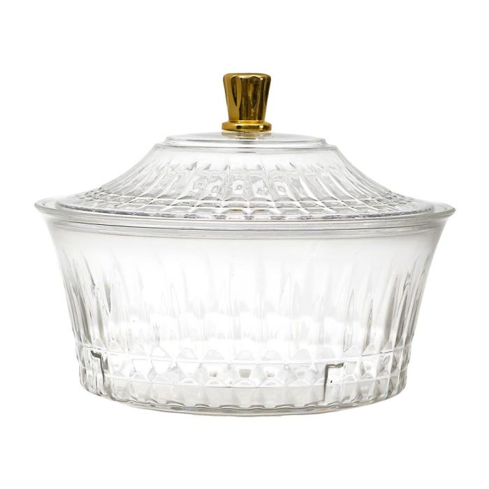 Home Deco Factory Bol con Tapa de Plástico Mirage, Diámetro 15.4 cm 2