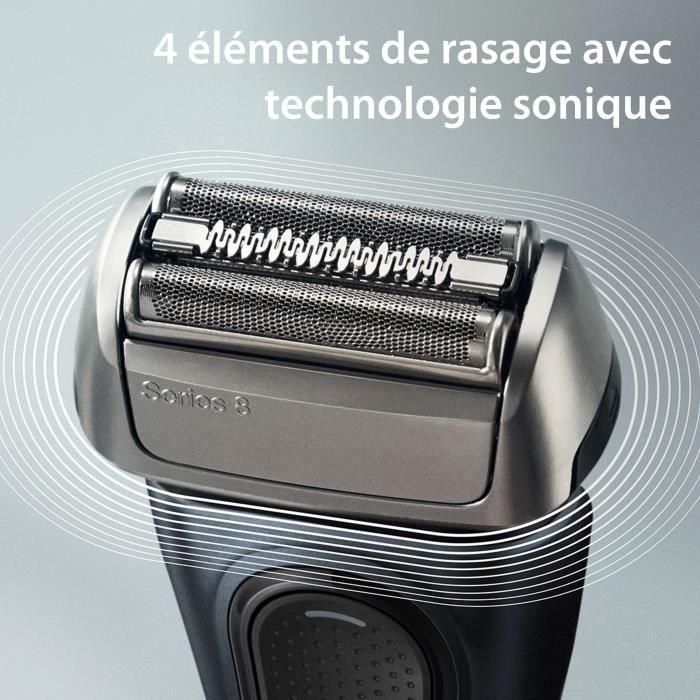 Braun BRA7500435218009 Afeitadora Eléctrica Series 8 8513s Wet&Dry, 4 Elementos de Afeitado, 60 min Autonomía, Negra 1