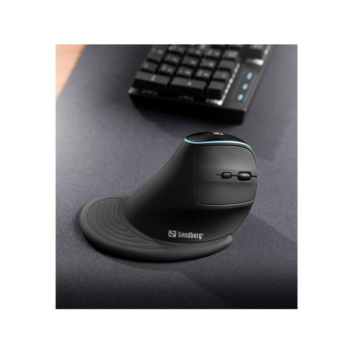 Sandberg Wireless Vertical Mouse Pro Ratón Ergonómico Inalámbrico Recargable 7