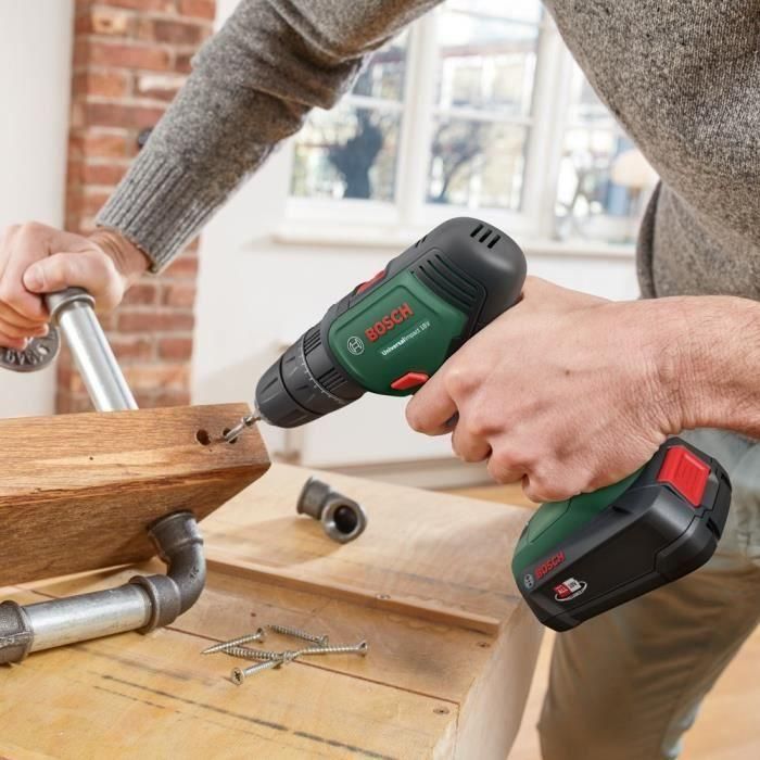 Bosch 06039D410B Taladro Percusión Universal Impact 18V + Caladora PST 18 con 2 Baterías 2.0 Ah, Cargador y Estuche 1 Bosch 06039D410B Taladro Percusión Universal Impact 18V + Caladora PST 18 con 2 Baterías 2.0 Ah, Cargador y Estuche 1
