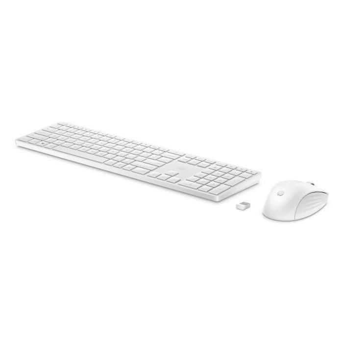 HP 650 - juego de teclado y ratón - AZERTY francés - blanco 2 HP 650 - juego de teclado y ratón - AZERTY francés - blanco 2