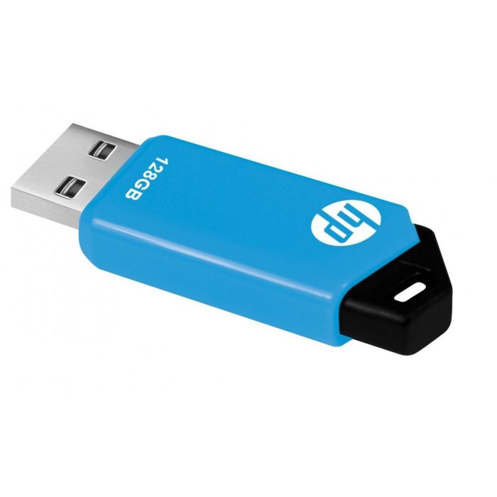 HP v150w Unidad Flash USB 128 GB USB Tipo A 2.0 Negro, Azul 2