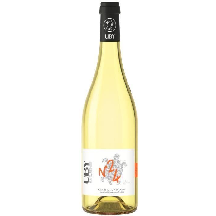 Domaine Uby 2015 Côtes de Gascogne - Vino blanco de Côtes de Gascogne