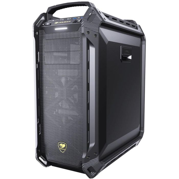 COUGAR Panzer Max-G Full-Tower PC Gaming Negro con Ventana de Vidrio Templado para Placas Base ATX/EATX