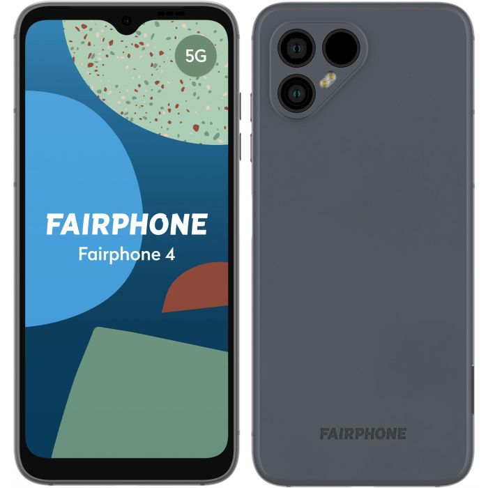 Fairphone 4 5G 128GB 6GB RAM Gris - Smartphone Android 11 Pantalla 6.3" IPS 48MP Cámara Dual Snapdragon 750G 11 Fairphone 4 5G 128GB 6GB RAM Gris - Smartphone Android 11 Pantalla 6.3" IPS 48MP Cámara Dual Snapdragon 750G 11