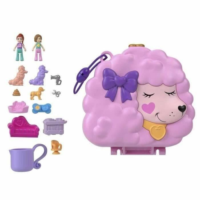 Caja Spa Caniche - Polly Pocket - Hkv35 - Caja Compacta Mini Muñeca Polly Pocket 5