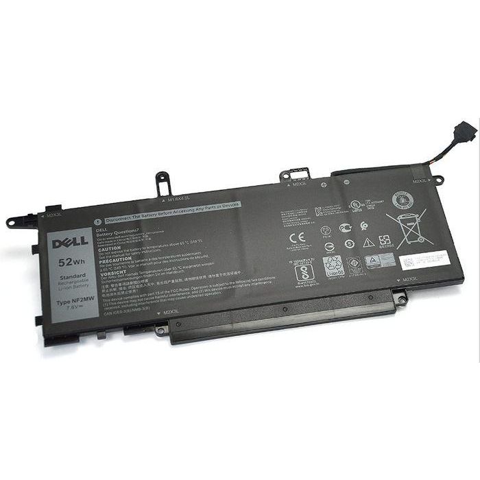 Dell Battery, 52WHR, 4 Cell, Lithium Ion Dell Battery, 52WHR, 4 Cell, Lithium Ion