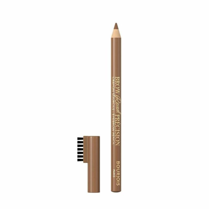 Bourjois BROW REVEAL Lápiz de Cejas Automático #002 Chestnut de Precisión con Punta Inclinada y Cepillo 1.4g 1