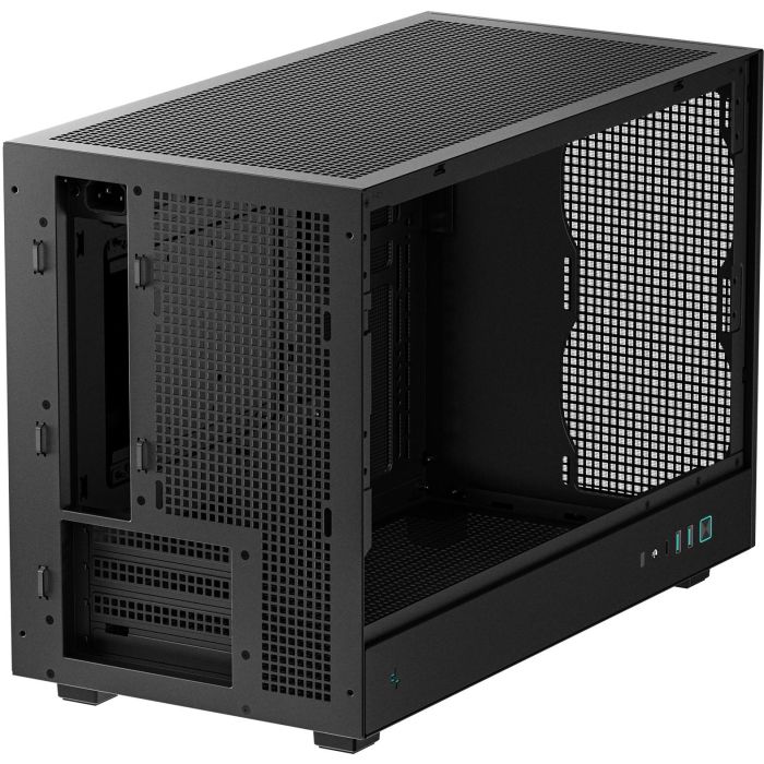 DeepCool CH260 Micro Torre PC Negra para Placas micro ATX, Mini-ATX, Mini-ITX con Ventana Lateral 7