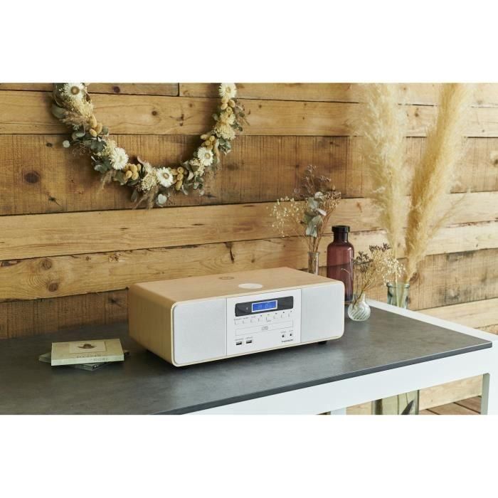 Thomson MIC201IBT Micro HiFi System - Bluetooth - Radio - CD - MP3 - USB - Blanco + Inducción 2