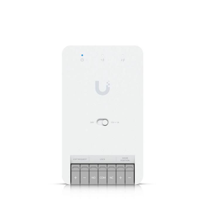 Ubiquiti Hub de Control de Acceso Compacto para Una Puerta, 3x GbE RJ45, PoE++, Policarbonato, Metal, 113x66x27.6mm Ubiquiti Hub de Control de Acceso Compacto para Una Puerta, 3x GbE RJ45, PoE++, Policarbonato, Metal, 113x66x27.6mm