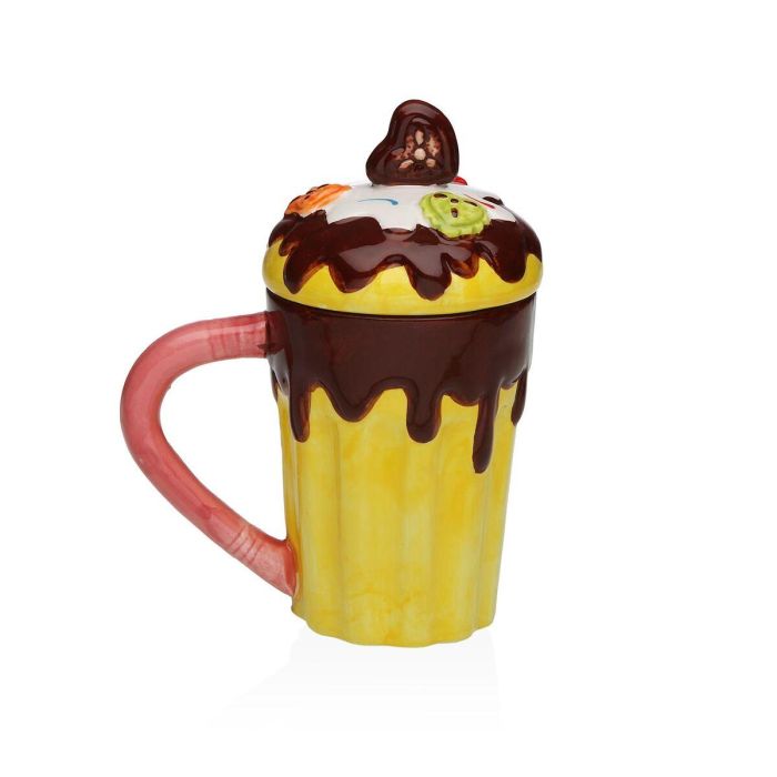 Taza Mug Helado Versa, Cerámica, 15x8 cm, Estilo Fusion-Chic (4 Unidades) 3 Taza Mug Helado Versa, Cerámica, 15x8 cm, Estilo Fusion-Chic (4 Unidades) 3