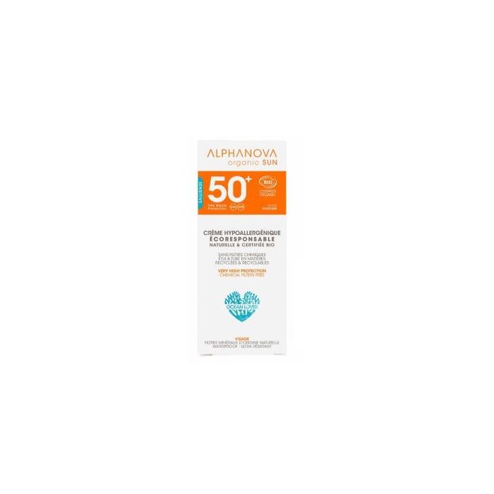 Solar Facial Spf50+ Hipoalergenico 50Gr.Bio