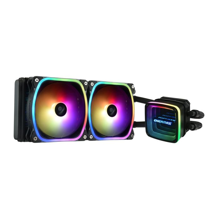 Enermax Kit Refrigeración Líquida CPU Aquafusion ADV 240mm con Iluminación RGB, Alto Rendimiento para Gaming y Workstation Intel/AMD Enermax Kit Refrigeración Líquida CPU Aquafusion ADV 240mm con Iluminación RGB, Alto Rendimiento para Gaming y Workstation Intel/AMD