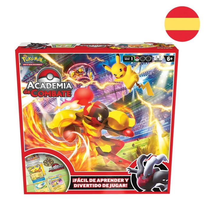 Juego cartas coleccionables Academia de Combate Academy Pokemon Español 2 Juego cartas coleccionables Academia de Combate Academy Pokemon Español 2