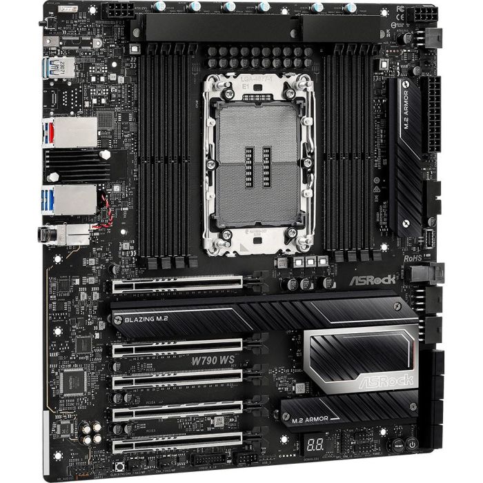 ASRock W790 WS R2.0 Placa Base E-ATX Servidor Intel Socket 4677 Compatible con Intel Xeon W DDR5 RAM hasta 2 TB 2 ASRock W790 WS R2.0 Placa Base E-ATX Servidor Intel Socket 4677 Compatible con Intel Xeon W DDR5 RAM hasta 2 TB 2