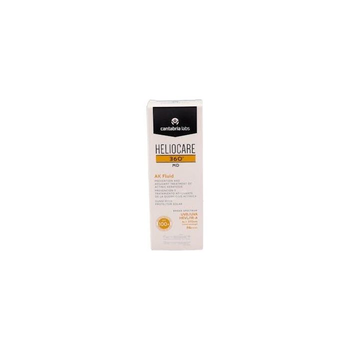 Heliocare 360° MD Protector Solar Facial SPF 100+ para Queratosis Actínica y Cáncer de Piel No Melanoma con GenoRepair Complex 50 ml