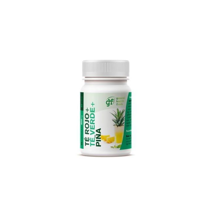 Te Verde+Te Rojo+Piña 60Cap. Te Verde+Te Rojo+Piña 60Cap.